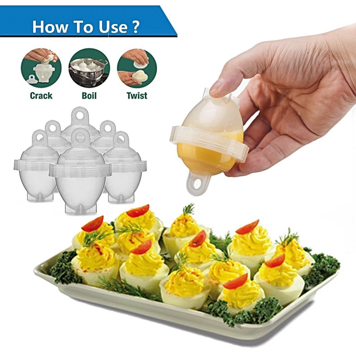 Egglettes Maker (6 Pack)