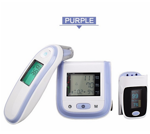 Blood Pressure Monitor + Infrared Ear Thermometer - Health Pack