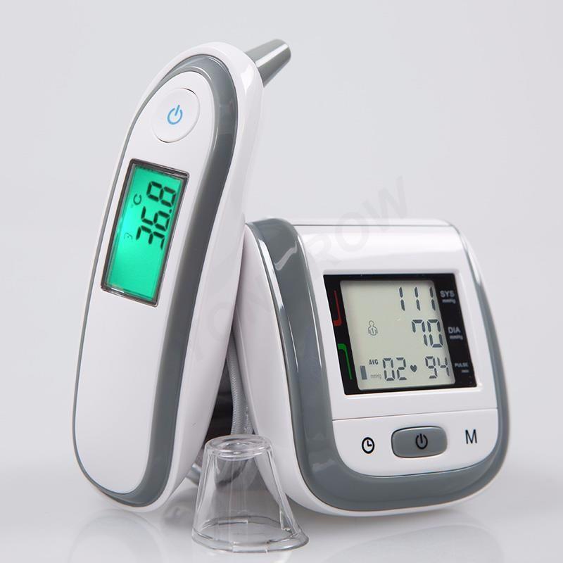 Blood Pressure Monitor + Infrared Ear Thermometer - Health Pack